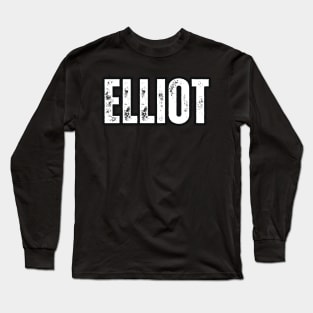 Elliot Name Gift Birthday Holiday Anniversary Long Sleeve T-Shirt